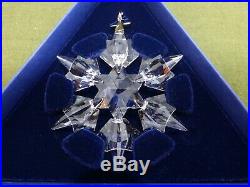 #11 SWAROVSKI Crystal CHRISTMAS ORNAMENT 2010 Snowflake STAR Original Boxes COA