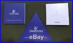 #11 SWAROVSKI Crystal CHRISTMAS ORNAMENT 2010 Snowflake STAR Original Boxes COA
