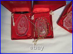 14 Waterford Crystal Ornament 1979 1981 1982 1983 1984 1985 1988 1989 1992-1995+