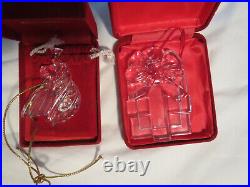 14 Waterford Crystal Ornament 1979 1981 1982 1983 1984 1985 1988 1989 1992-1995+