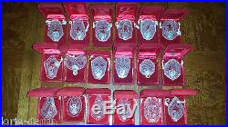 18 pc Waterford Crystal 12 Days Of Christmas Ornament Set 1978 1995 INC 1982