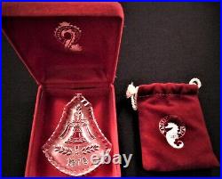 1978 Waterford Twelve Days of Christmas Crystal Ornament Ultra Rare! MINT