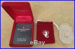 1982 Waterford Crystal Ornament 12 Days Christmas Partridge In A Pear Tree