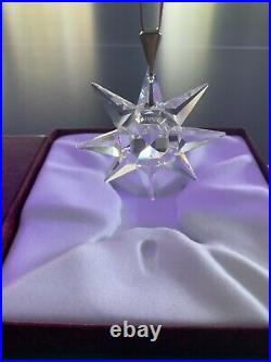 1991 Annual Swarovski Crystal Christmas Ornament