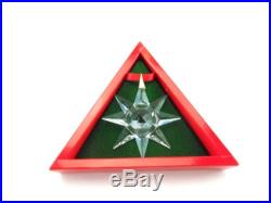 1991 SWAROVSKI Crystal Holiday Collectible Star Christmas Ornament