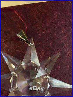 1991 Star Swarovski Crystal Christmas Ornament