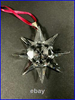 1991 Swarovski Crystal Annual Christmas Ornament First edition Snowflake Star
