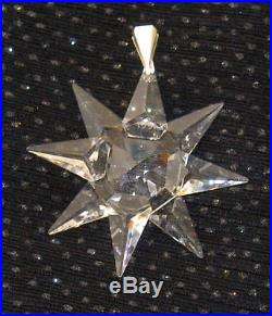 1991 Swarovski Crystal Annual Christmas Star Ornament