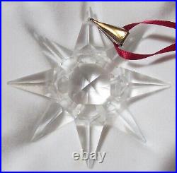 1991 Swarovski Holiday Crystal Ornament, US Version Annual Edition, MINT