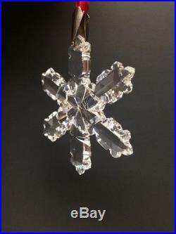 1992 Limited Edition Swarvoski Snowflake Crystal Christmas Ornament