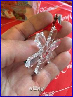 1992 Snowflake Swarovski Crystal Christmas Ornament