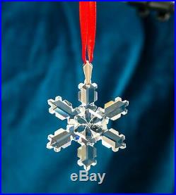 1992 Swarovski 2nd Annual Christmas Ornament Crystal Rare No Box READ AD