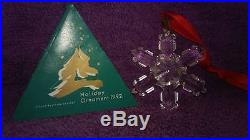 1992 Swarovski Christmas Crystal Ornament