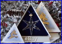1993 SWAROVSKI CRYSTAL ANNUAL CHRISTMAS ORNAMENT STAR/SNOWFLAKE