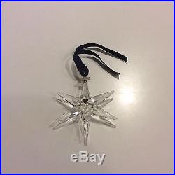 1993 Swarovski Crystal Annual Christmas Snowflake Ornament RARE No Box