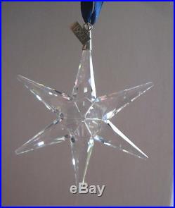 1993 Swarovski Crystal Christmas Snowflake Ornament in Box MUST SEE