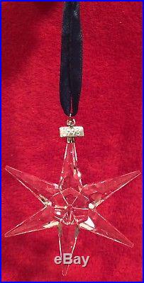 1993 Swarovski Crystal Christmas Snowflake Star Ornament Free Priority Shipping