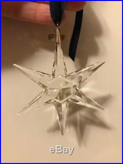 1993 Swarovski Crystal Snowflake Christmas Tree Ornament No Box No Certificate