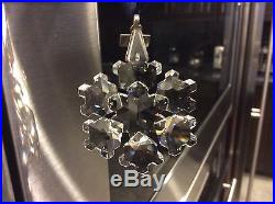 1994 Swarovski Crystal Annual Christmas Snowflake Ornament No Box
