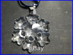 1994 Swarvoski Crystal Christmas Ornament Large Snowflake-great Condition-no Coa