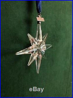 1995 Limited Edition Swarovski Crystal Snowflake Christmas Tree Ornament No Box