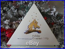 1995 MIB SWAROVSKI CRYSTAL ANNUAL CHRISTMAS ORNAMENT STAR/SNOWFLAKE