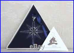 1995 Swarovski Crystal Christmas Snowflake Star Ornament Collectible Decoration