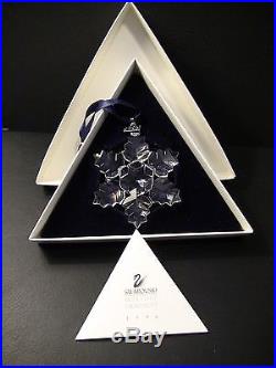1996 RARE Swarovski Crystal Snowflake Annual Christmas Ornament