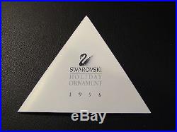 1996 RARE Swarovski Crystal Snowflake Annual Christmas Ornament