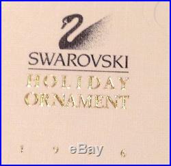 1996 SWAROVSKI CRYSTAL ANNUAL CHRISTMAS ORNAMENT STAR/SNOWFLAKE-RETIRED