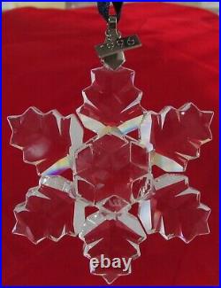 1996 Swarovski Christmas Crystal Ornament with COA, Annual Edition, 9445 NR 960 001