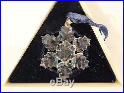 1996 Swarovski Crystal Annual Christmas Ornament
