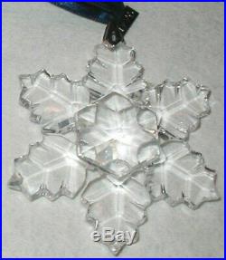 1996 Swarovski Crystal Christmas Ornament Star Mint In Box Austrian