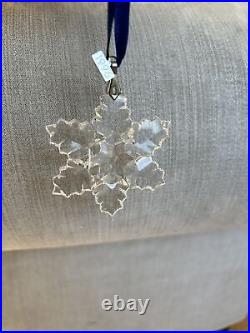 1996 Swarovski Crystal Snowflake Christmas Ornament Limited Edition No Box