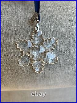 1996 Swarovski Crystal Snowflake Christmas Ornament Limited Edition No Box