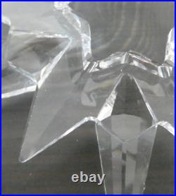1997 Swarovski Annual Christmas Holiday Ornament Crystal Snowflake Star Box COA