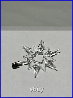 1997 Swarovski Christmas Ornament Snowflake NO BOX