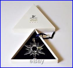 1997 Swarovski Crystal Christmas Snowflake Ornament in Box Collectible Vintage