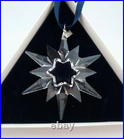 1997 Swarovski Crystal Snowflake Star Limited Edition Christmas Ornament