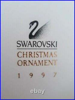 1997 Swarovski Crystal Snowflake Star Limited Edition Christmas Ornament