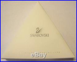 1998 SWAROVSKI CRYSTAL ANNUAL LIMITED EDITION CHRISTMAS ORNAMENT BOX, COA, RARE