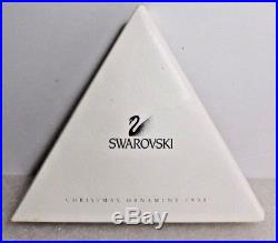 1998 SWAROVSKI crystal STAR CHRISTMAS ORNAMENT, retired. Original Box