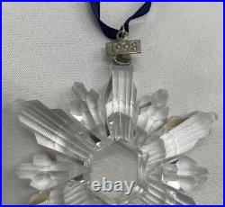 1998 Swarovski Annual Edition Snowflake Ornament