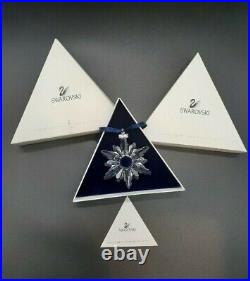 1998 Swarovski Annual Star Snowflake Crystal Christmas Ornament