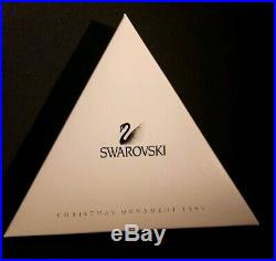 1998 Swarovski Crystal Annual Christmas Ornament with Certificate & New in Box