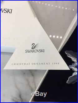 1998 Swarovski Crystal Annual Limited Edition Christmas Ornament Star/Snowflake
