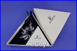 1998 Swarovski Crystal Annual Snowflake Christmas Ornament With Box