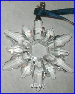 1998 Swarovski Crystal Christmas Ornament Star Mint In Box Austrian