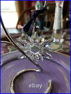 1998 Swarovski Crystal Snowflake Ornament in original box & COA