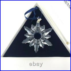 1998 Swarovski Snowflake Crystal Christmas Ornament with Box